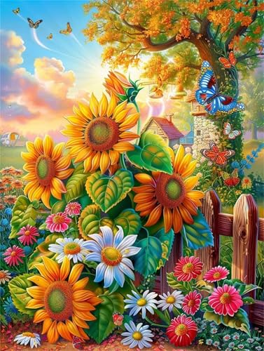 Puzzle 70 Teile,Puzzle für Erwachsene,EIN Herausforderndes Rätsel,Puzzles 70 Teile Erwachsene,Puzzlespiele Für Die Ganze Familie Geschenke,Sonnenblumenblüten auf dem Bauernhof Puzzle 70 Teile,Puzzle für Erwachsene,EIN Herausforderndes Rätsel,Puzzles 70 Teile Erwachsene,Puzzlespiele Für Die Ganze Familie Geschenke,Sonnenblumenblüten auf dem Bauernhof von Lituor