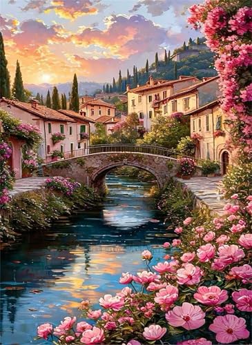 Puzzle 70 Teile EIN Herausforderndes Rätsel Pädagogisches Spielzeug Geschenke Klassische Ländliche Brückenblumen Puzzles Für Erwachsene,Jigsaw Puzzle für Die Ganze Familie 20x15 cm Puzzle 70 Teile EIN Herausforderndes Rätsel Pädagogisches Spielzeug Geschenke Klassische Ländliche Brückenblumen Puzzles Für Erwachsene,Jigsaw Puzzle für Die Ganze Familie 20x15 cm von Lituor