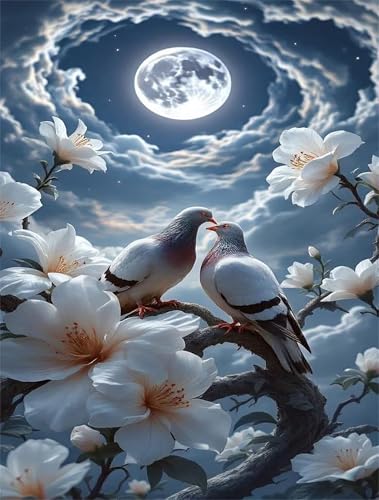 Puzzle 70 Teile EIN Herausforderndes Rätsel Pädagogisches Spielzeug Geschenke Klassische Mondblumentaube Puzzles Für Erwachsene,Jigsaw Puzzle für Die Ganze Familie 20x15 cm Puzzle 70 Teile EIN Herausforderndes Rätsel Pädagogisches Spielzeug Geschenke Klassische Mondblumentaube Puzzles Für Erwachsene,Jigsaw Puzzle für Die Ganze Familie 20x15 cm von Lituor