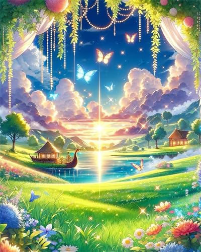 Puzzle 70 Teile EIN Herausforderndes Rätsel Pädagogisches Spielzeug Geschenke Klassische Sonnige Märchenlandschaft Puzzles Für Erwachsene,Jigsaw Puzzle für Die Ganze Familie 20x15 cm Puzzle 70 Teile EIN Herausforderndes Rätsel Pädagogisches Spielzeug Geschenke Klassische Sonnige Märchenlandschaft Puzzles Für Erwachsene,Jigsaw Puzzle für Die Ganze Familie 20x15 cm von Lituor