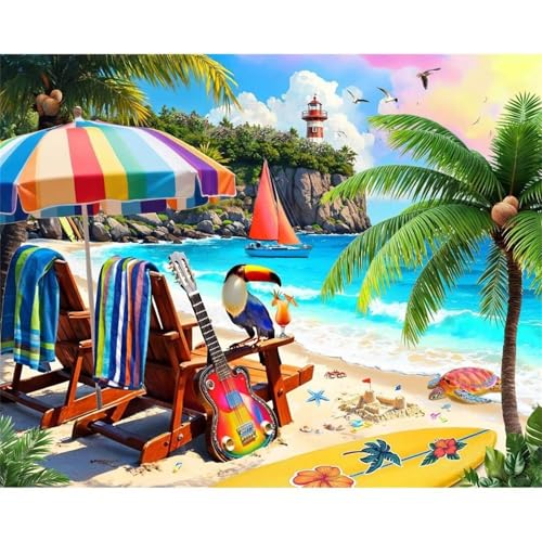 Puzzle 700 Teile,Puzzle für Erwachsene,EIN Herausforderndes Rätsel,Puzzles 700 Teile Erwachsene,Puzzlespiele Für Die Ganze Familie Geschenke,Strand Tropische Landschaft von Lituor