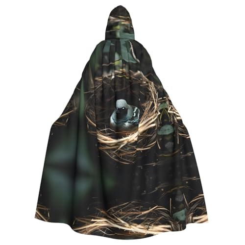 Little Bird Nest Unisex Kapuzenumhang – langer Umhang für Halloween, Cosplay, Kostüme und Zauberer Rollenspiele Little Bird Nest Unisex Kapuzenumhang – langer Umhang für Halloween, Cosplay, Kostüme und Zauberer Rollenspiele von LiuMng