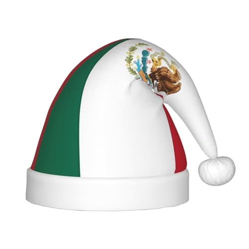 LiuMng Flagge Mexikos Weihnachtsmütze, Unisex Klassische Weihnachtsmannmütze/Weich Bequem für Neujahr Festliche Party Supplies LiuMng Flagge Mexikos Weihnachtsmütze, Unisex Klassische Weihnachtsmannmütze/Weich Bequem für Neujahr Festliche Party Supplies von LiuMng