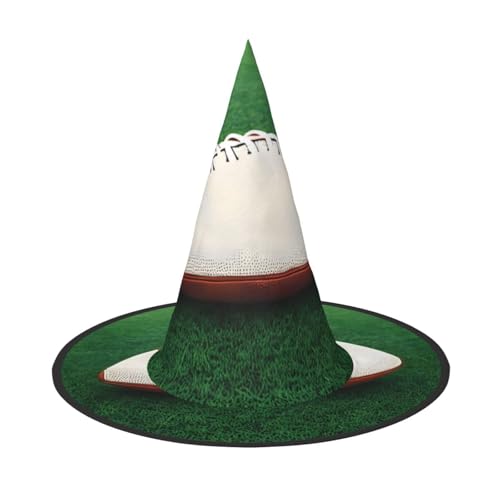 LiuMng Halloween-Hexenhüte für Frauen – 3 Stück, weißer Rugby-Ball-Druck, Zauberer-Kostümkappe, für Urlaub, Party, Zubehör, Kopfbedeckung LiuMng Halloween-Hexenhüte für Frauen – 3 Stück, weißer Rugby-Ball-Druck, Zauberer-Kostümkappe, für Urlaub, Party, Zubehör, Kopfbedeckung von LiuMng