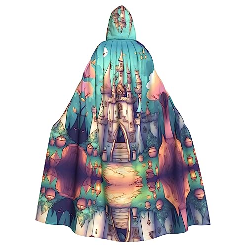 LiuMng Klassischer Umhang mit Kapuze, Unisex, langer Umhang für Halloween, Cosplay, Kostüme und Zauberer Rollenspiele LiuMng Klassischer Umhang mit Kapuze, Unisex, langer Umhang für Halloween, Cosplay, Kostüme und Zauberer Rollenspiele von LiuMng