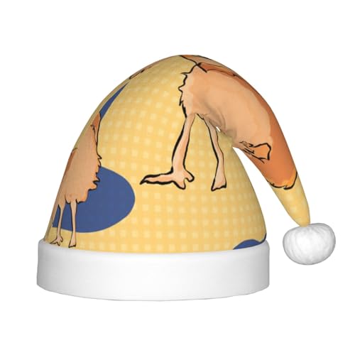 LiuMng Krumme Eule Weihnachtsmütze, Unisex Plüsch Klassische Weihnachtsmann Hut/Weich Bequem für Neujahr Festliche Party Supplies LiuMng Krumme Eule Weihnachtsmütze, Unisex Plüsch Klassische Weihnachtsmann Hut/Weich Bequem für Neujahr Festliche Party Supplies von LiuMng