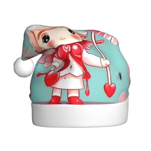 LiuMng Niedlicher liebender Jungen. Klassische Weihnachtsmann-Weihnachtsmütze, Wärme, bequem, perfekt für Feiertage, Weihnachtsdekoration LiuMng Niedlicher liebender Jungen. Klassische Weihnachtsmann-Weihnachtsmütze, Wärme, bequem, perfekt für Feiertage, Weihnachtsdekoration von LiuMng