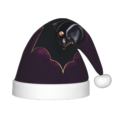 LiuMng Schwarzer Geist Fledermaus Weihnachtsmütze, Unisex Klassische Weihnachtsmannmütze/Weich Bequem für Neujahr Festliche Party Supplies LiuMng Schwarzer Geist Fledermaus Weihnachtsmütze, Unisex Klassische Weihnachtsmannmütze/Weich Bequem für Neujahr Festliche Party Supplies von LiuMng