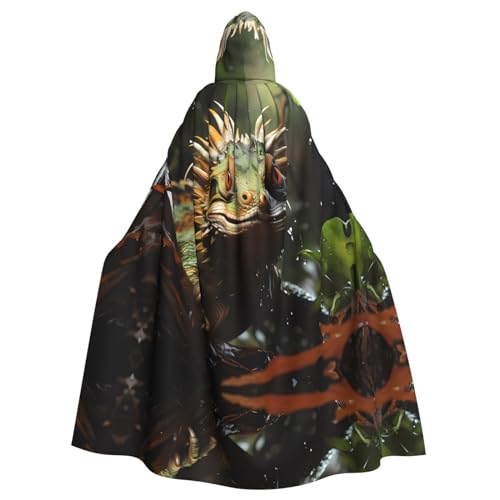 LiuMng Stachelige Eidechsen, Unisex-Kapuzenumhang – langer Umhang für Halloween, Cosplay, Kostüme und Zauberer-Rollenspiele LiuMng Stachelige Eidechsen, Unisex-Kapuzenumhang – langer Umhang für Halloween, Cosplay, Kostüme und Zauberer-Rollenspiele von LiuMng