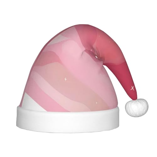 LiuMng Weihnachtsmütze mit Farbverlauf, Unisex, klassisch, Weihnachtsmannmütze, weich, bequem, für Neujahrsparty LiuMng Weihnachtsmütze mit Farbverlauf, Unisex, klassisch, Weihnachtsmannmütze, weich, bequem, für Neujahrsparty von LiuMng