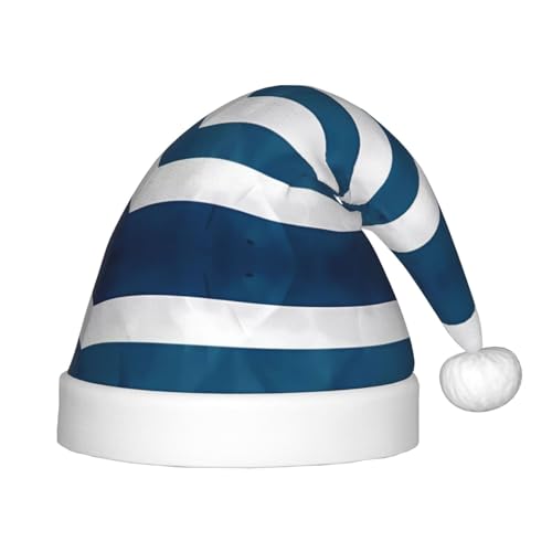 LiuMng Weihnachtsmütze mit griechischer Flagge, Unisex, Plüsch, klassisch, Weihnachtsmannmütze, weich, bequem, für Neujahr, festliche Partyzubehör LiuMng Weihnachtsmütze mit griechischer Flagge, Unisex, Plüsch, klassisch, Weihnachtsmannmütze, weich, bequem, für Neujahr, festliche Partyzubehör von LiuMng