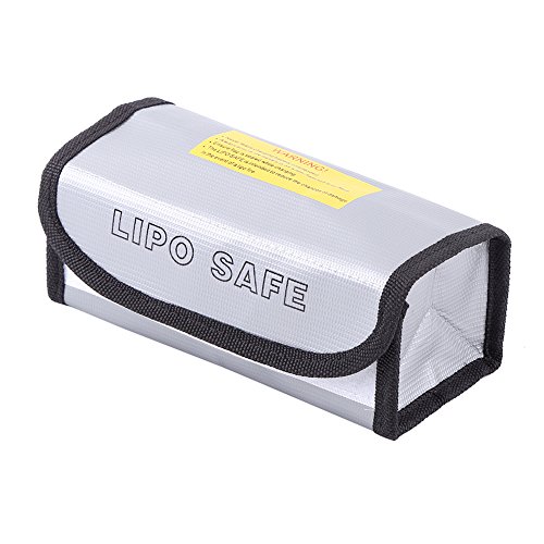 Lipo Safe Tasche, feuerfest, explosionssicher, sicherer Beutel für Lipo Akku Lagerung und Aufladen von Liukouu