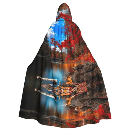 Killarney National Park Halloween Unisex Kapuzenumhang Weihnachten Maskerade Kostüm Erwachsene Vampir Hexe Kostüm Exquisites Zubehör Killarney National Park Halloween Unisex Kapuzenumhang Weihnachten Maskerade Kostüm Erwachsene Vampir Hexe Kostüm Exquisites Zubehör von Liulannq