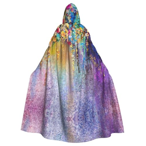Liulannq Abstrakte lila weinende Blume Halloween Unisex Kapuzenumhang Weihnachten Maskerade Kostüm Erwachsene Vampir Hexe Kostüm Exquisites Zubehör Liulannq Abstrakte lila weinende Blume Halloween Unisex Kapuzenumhang Weihnachten Maskerade Kostüm Erwachsene Vampir Hexe Kostüm Exquisites Zubehör von Liulannq