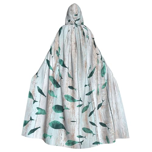 Liulannq Abstrakter Fischschwarm Halloween Unisex Kapuzenumhang Weihnachten Maskerade Kostüm Erwachsene Vampir Hexe Kostüm Exquisites Zubehör Liulannq Abstrakter Fischschwarm Halloween Unisex Kapuzenumhang Weihnachten Maskerade Kostüm Erwachsene Vampir Hexe Kostüm Exquisites Zubehör von Liulannq