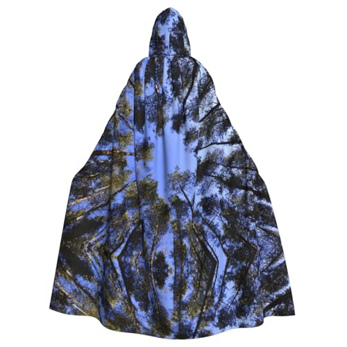 Liulannq Baum Halloween Unisex Kapuzenumhang Weihnachten Maskerade Kostüm Erwachsene Vampir Hexe Kostüm Exquisite Accessoires von Liulannq
