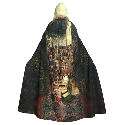 Liulannq Bibliothek Bücherregal Buch Halloween Unisex Kapuzenumhang Weihnachten Maskerade Kostüm Erwachsene Vampir Hexe Kostüm Exquisites Zubehör Liulannq Bibliothek Bücherregal Buch Halloween Unisex Kapuzenumhang Weihnachten Maskerade Kostüm Erwachsene Vampir Hexe Kostüm Exquisites Zubehör von Liulannq