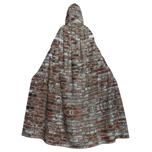 Liulannq Brick Red Stone Halloween Unisex Kapuzenumhang Weihnachten Maskerade Kostüm Erwachsene Vampir Hexe Kostüm Exquisites Zubehör Liulannq Brick Red Stone Halloween Unisex Kapuzenumhang Weihnachten Maskerade Kostüm Erwachsene Vampir Hexe Kostüm Exquisites Zubehör von Liulannq