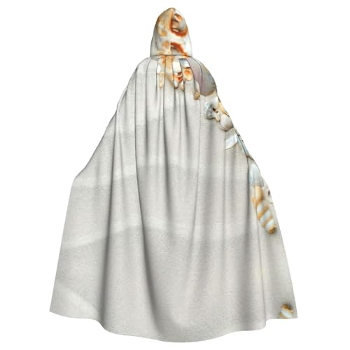 Liulannq Bunte Muscheln und Muscheln, Halloween, Unisex, Kapuzenumhang, Weihnachts-Maskerade-Kostüm, Vampir-Hexenkostüm, exquisites Zubehör. Liulannq Bunte Muscheln und Muscheln, Halloween, Unisex, Kapuzenumhang, Weihnachts-Maskerade-Kostüm, Vampir-Hexenkostüm, exquisites Zubehör. von Liulannq