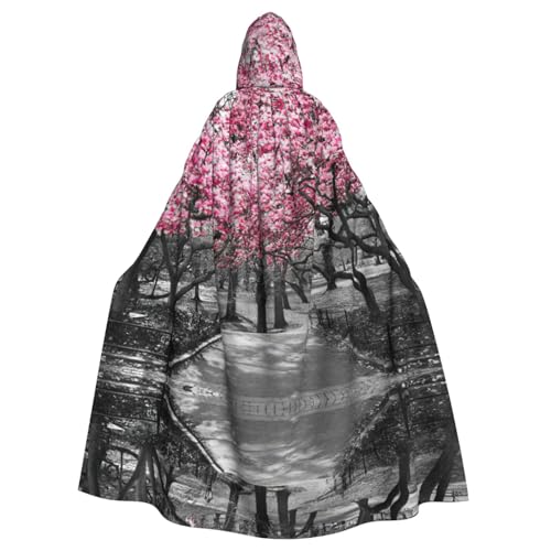 Liulannq Cherry Blossoms Park Halloween Unisex Kapuzenumhang Weihnachten Maskerade Kostüm Erwachsene Vampir Hexe Kostüm Exquisites Zubehör Liulannq Cherry Blossoms Park Halloween Unisex Kapuzenumhang Weihnachten Maskerade Kostüm Erwachsene Vampir Hexe Kostüm Exquisites Zubehör von Liulannq