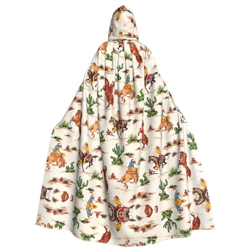 Liulannq Cowboy Ride Horse Halloween Unisex Kapuzenumhang Weihnachten Maskerade Kostüm Erwachsene Vampir Hexe Kostüm Exquisites Zubehör Liulannq Cowboy Ride Horse Halloween Unisex Kapuzenumhang Weihnachten Maskerade Kostüm Erwachsene Vampir Hexe Kostüm Exquisites Zubehör von Liulannq