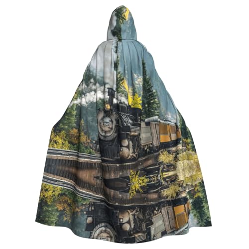 Liulannq Dampfzug Halloween Unisex Kapuzenumhang Weihnachten Maskerade Kostüm Erwachsene Vampir Hexe Kostüm Exquisites Zubehör Liulannq Dampfzug Halloween Unisex Kapuzenumhang Weihnachten Maskerade Kostüm Erwachsene Vampir Hexe Kostüm Exquisites Zubehör von Liulannq