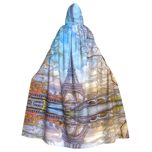 Liulannq Eiffelturm1 Halloween Unisex Kapuzenumhang Weihnachten Maskerade Kostüm Erwachsene Vampir Hexe Kostüm Exquisites Zubehör Liulannq Eiffelturm1 Halloween Unisex Kapuzenumhang Weihnachten Maskerade Kostüm Erwachsene Vampir Hexe Kostüm Exquisites Zubehör von Liulannq