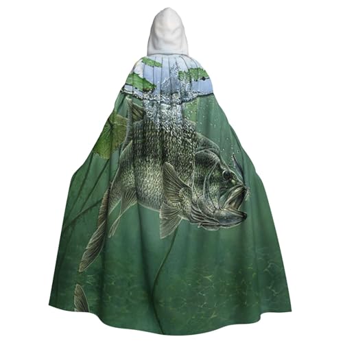 Liulannq Fish With A Lure Halloween Unisex Hooded Cloak, Christmas Maskerade Costume, Adult Vampire Witch Costume, Exquisite Accessories Liulannq Fish With A Lure Halloween Unisex Hooded Cloak, Christmas Maskerade Costume, Adult Vampire Witch Costume, Exquisite Accessories von Liulannq