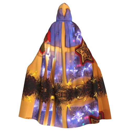 Liulannq Frohe Weihnachten Bild Halloween Unisex Kapuzenumhang Weihnachten Maskerade Kostüm Erwachsene Vampir Hexe Kostüm Exquisites Zubehör Liulannq Frohe Weihnachten Bild Halloween Unisex Kapuzenumhang Weihnachten Maskerade Kostüm Erwachsene Vampir Hexe Kostüm Exquisites Zubehör von Liulannq