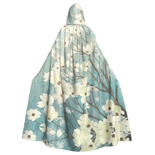 Liulannq Frühling Hartriegel Blüten Halloween Unisex Kapuzenumhang Weihnachten Maskerade Kostüm Erwachsene Vampir Hexe Kostüm Exquisites Zubehör Liulannq Frühling Hartriegel Blüten Halloween Unisex Kapuzenumhang Weihnachten Maskerade Kostüm Erwachsene Vampir Hexe Kostüm Exquisites Zubehör von Liulannq