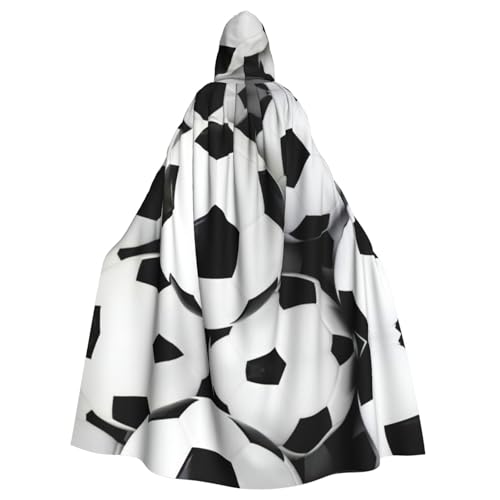 Liulannq Fußball Halloween Unisex Kapuzenumhang Weihnachten Maskerade Kostüm Erwachsene Vampir Hexe Kostüm Exquisites Zubehör Liulannq Fußball Halloween Unisex Kapuzenumhang Weihnachten Maskerade Kostüm Erwachsene Vampir Hexe Kostüm Exquisites Zubehör von Liulannq