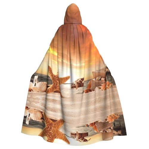 Liulannq Gelber Seestern Halloween Unisex Kapuzenumhang Weihnachten Maskerade Kostüm Erwachsene Vampir Hexe Kostüm Exquisites Zubehör Liulannq Gelber Seestern Halloween Unisex Kapuzenumhang Weihnachten Maskerade Kostüm Erwachsene Vampir Hexe Kostüm Exquisites Zubehör von Liulannq