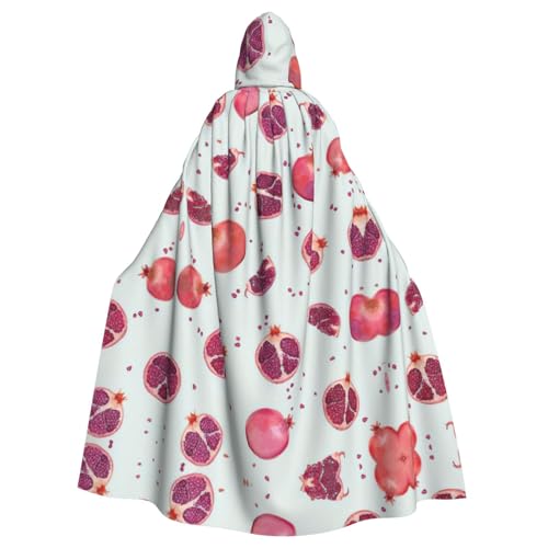 Liulannq Granatapfelmuster Halloween Unisex Kapuzenumhang Weihnachten Maskerade Kostüm Erwachsene Vampir Hexe Kostüm Exquisites Zubehör Liulannq Granatapfelmuster Halloween Unisex Kapuzenumhang Weihnachten Maskerade Kostüm Erwachsene Vampir Hexe Kostüm Exquisites Zubehör von Liulannq