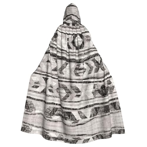 Liulannq Grauer Tribal Halloween Unisex Kapuzenumhang Weihnachten Maskerade Kostüm Erwachsene Vampir Hexe Kostüm Exquisites Zubehör Liulannq Grauer Tribal Halloween Unisex Kapuzenumhang Weihnachten Maskerade Kostüm Erwachsene Vampir Hexe Kostüm Exquisites Zubehör von Liulannq