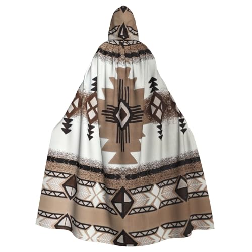 Liulannq Indianer Halloween Unisex Kapuzenumhang Weihnachten Maskerade Kostüm Erwachsene Vampir Hexe Kostüm Exquisite Accessoires von Liulannq