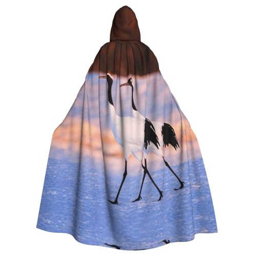 Liulannq Kranichkranich Halloween Unisex Kapuzenumhang Weihnachten Maskerade Kostüm Erwachsene Vampir Hexe Kostüm Exquisites Zubehör Liulannq Kranichkranich Halloween Unisex Kapuzenumhang Weihnachten Maskerade Kostüm Erwachsene Vampir Hexe Kostüm Exquisites Zubehör von Liulannq