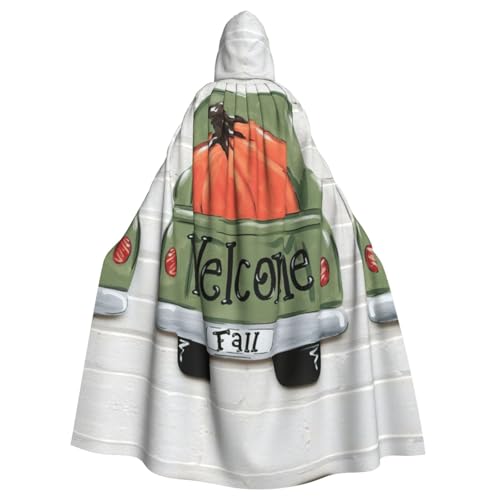 Liulannq Kürbis Floral Truck Halloween Unisex Kapuzenumhang Weihnachten Maskerade Kostüm Erwachsene Vampir Hexe Kostüm Exquisites Zubehör Liulannq Kürbis Floral Truck Halloween Unisex Kapuzenumhang Weihnachten Maskerade Kostüm Erwachsene Vampir Hexe Kostüm Exquisites Zubehör von Liulannq