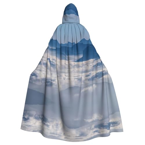 Liulannq Landschaft mit Bergen und Wolken Halloween Unisex Kapuzenumhang Weihnachten Maskerade Kostüm Erwachsene Vampir Hexe Kostüm Exquisites Zubehör Liulannq Landschaft mit Bergen und Wolken Halloween Unisex Kapuzenumhang Weihnachten Maskerade Kostüm Erwachsene Vampir Hexe Kostüm Exquisites Zubehör von Liulannq