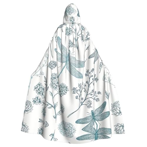 Liulannq Libelle Blume Halloween Unisex Kapuzenumhang Weihnachten Maskerade Kostüm Erwachsene Vampir Hexe Kostüm Exquisites Zubehör Liulannq Libelle Blume Halloween Unisex Kapuzenumhang Weihnachten Maskerade Kostüm Erwachsene Vampir Hexe Kostüm Exquisites Zubehör von Liulannq