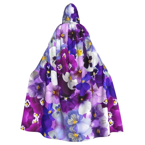 Liulannq Lila Blume Halloween Unisex Kapuzenumhang Weihnachten Maskerade Kostüm Erwachsene Vampir Hexe Kostüm Exquisite Accessoires Liulannq Lila Blume Halloween Unisex Kapuzenumhang Weihnachten Maskerade Kostüm Erwachsene Vampir Hexe Kostüm Exquisite Accessoires von Liulannq