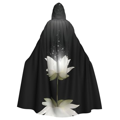 Liulannq Lotus Floral Halloween Unisex Kapuzenumhang Weihnachten Maskerade Kostüm Erwachsene Vampir Hexe Kostüm Exquisite Accessoires Liulannq Lotus Floral Halloween Unisex Kapuzenumhang Weihnachten Maskerade Kostüm Erwachsene Vampir Hexe Kostüm Exquisite Accessoires von Liulannq