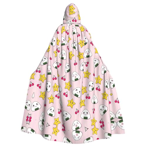 Liulannq Lovely Rice Ball Halloween Unisex Kapuzenumhang Weihnachten Maskerade Kostüm Erwachsene Vampir Hexe Kostüm Exquisites Zubehör Liulannq Lovely Rice Ball Halloween Unisex Kapuzenumhang Weihnachten Maskerade Kostüm Erwachsene Vampir Hexe Kostüm Exquisites Zubehör von Liulannq