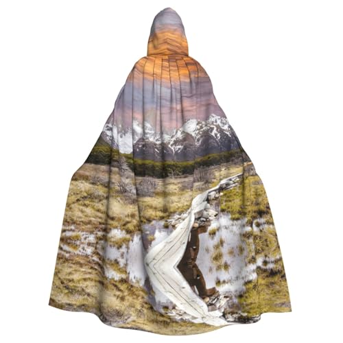 Liulannq Malerisches Berg-Halloween-Kostüm, Unisex, Kapuzenumhang, Weihnachts-Maskerade-Kostüm, Erwachsenenkostüm, Vampir-Hexenkostüm, exquisites Zubehör Liulannq Malerisches Berg-Halloween-Kostüm, Unisex, Kapuzenumhang, Weihnachts-Maskerade-Kostüm, Erwachsenenkostüm, Vampir-Hexenkostüm, exquisites Zubehör von Liulannq