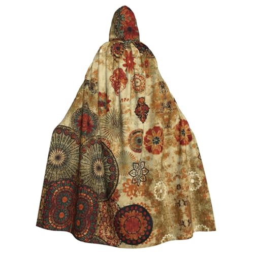 Liulannq Medallion Multi Halloween Unisex Kapuzenumhang Weihnachten Maskerade Kostüm Erwachsene Vampir Hexe Kostüm Exquisites Zubehör von Liulannq