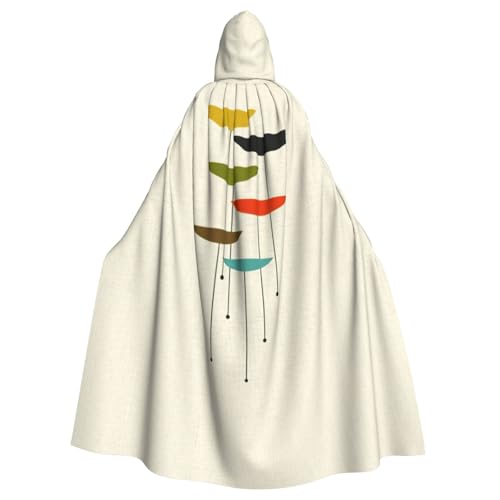 Liulannq Mid Century Modern Prints Halloween Unisex Kapuzenumhang Weihnachten Maskerade Kostüm Erwachsene Vampir Hexe Kostüm Exquisites Zubehör Liulannq Mid Century Modern Prints Halloween Unisex Kapuzenumhang Weihnachten Maskerade Kostüm Erwachsene Vampir Hexe Kostüm Exquisites Zubehör von Liulannq