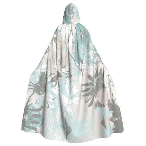 Liulannq Minzgraue Blätter, Halloween-Kapuzenumhang, Weihnachts-Maskerade-Kostüm, Erwachsenenkostüm, Vampir-Hexenkostüm, exquisites Zubehör Liulannq Minzgraue Blätter, Halloween-Kapuzenumhang, Weihnachts-Maskerade-Kostüm, Erwachsenenkostüm, Vampir-Hexenkostüm, exquisites Zubehör von Liulannq