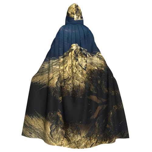 Liulannq Mount Nature Halloween Unisex Kapuzenumhang Weihnachten Maskerade Kostüm Erwachsene Vampir Hexe Kostüm Exquisite Accessoires von Liulannq