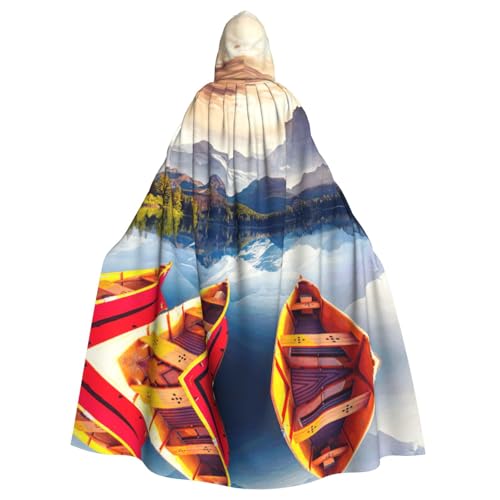Liulannq Mountain Lake Boat Halloween Unisex Kapuzenumhang Weihnachten Maskerade Kostüm Erwachsene Vampir Hexe Kostüm Exquisites Zubehör Liulannq Mountain Lake Boat Halloween Unisex Kapuzenumhang Weihnachten Maskerade Kostüm Erwachsene Vampir Hexe Kostüm Exquisites Zubehör von Liulannq