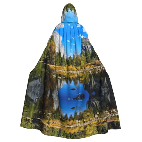 Liulannq Mountain Lakes Halloween Unisex Kapuzenumhang Weihnachten Maskerade Kostüm Erwachsene Vampir Hexe Kostüm Exquisite Accessoires Liulannq Mountain Lakes Halloween Unisex Kapuzenumhang Weihnachten Maskerade Kostüm Erwachsene Vampir Hexe Kostüm Exquisite Accessoires von Liulannq