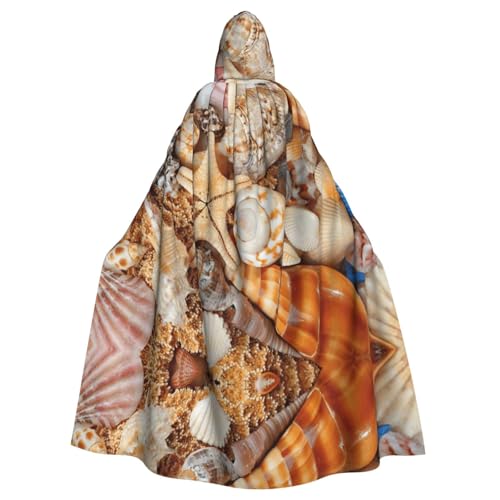 Liulannq Muschellandschaft am Strand Halloween Unisex Kapuzenumhang Weihnachten Maskerade Kostüm Erwachsene Vampir Hexe Kostüm Exquisite Accessoires Liulannq Muschellandschaft am Strand Halloween Unisex Kapuzenumhang Weihnachten Maskerade Kostüm Erwachsene Vampir Hexe Kostüm Exquisite Accessoires von Liulannq